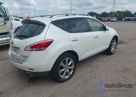 2012 Nissan Murano Le from USA, damaged, VIN JN8AZ1MW0CW222817